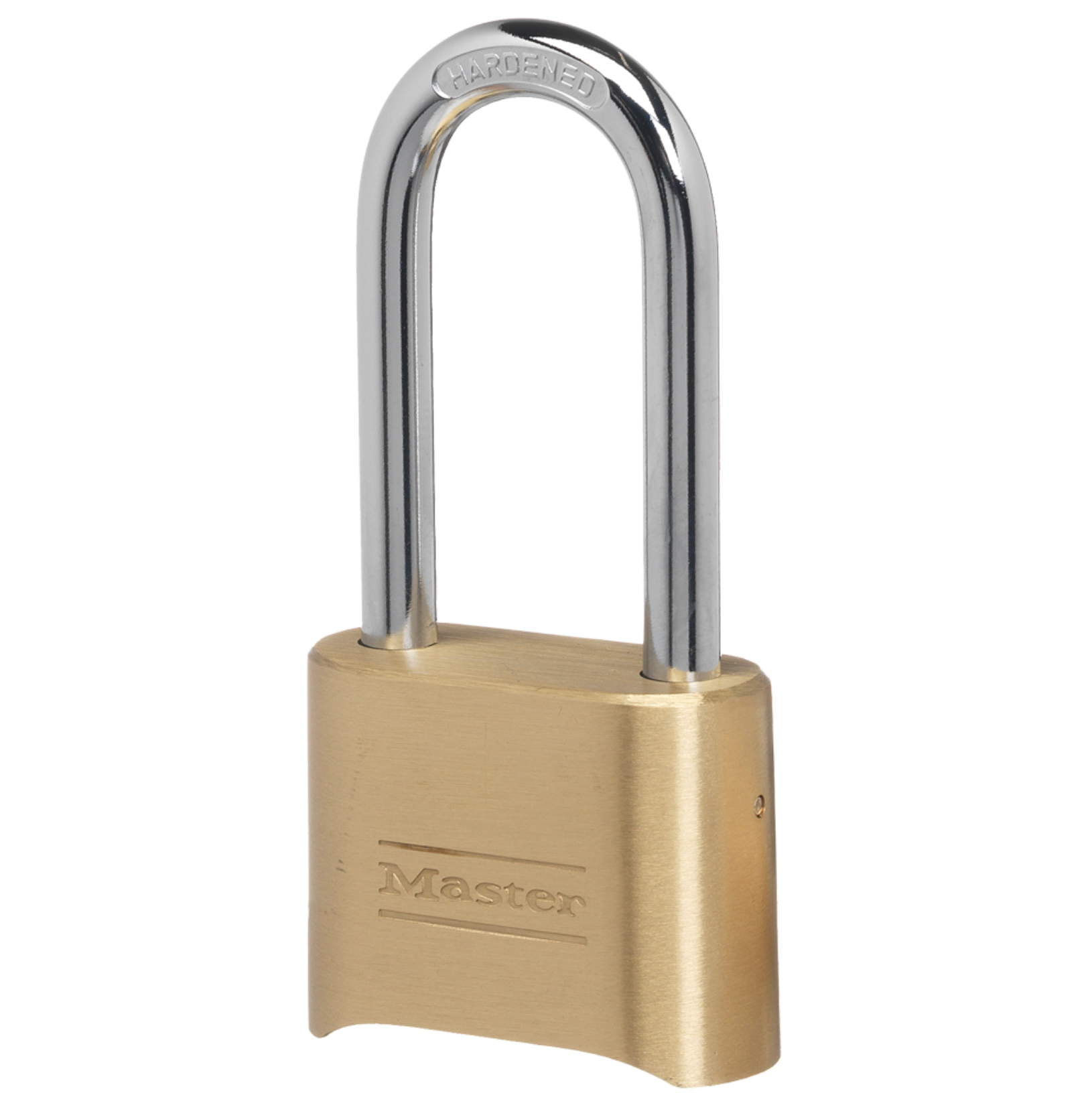 MasterLock 175DLH Brass Combination Padlock 2-1/4" Shackle