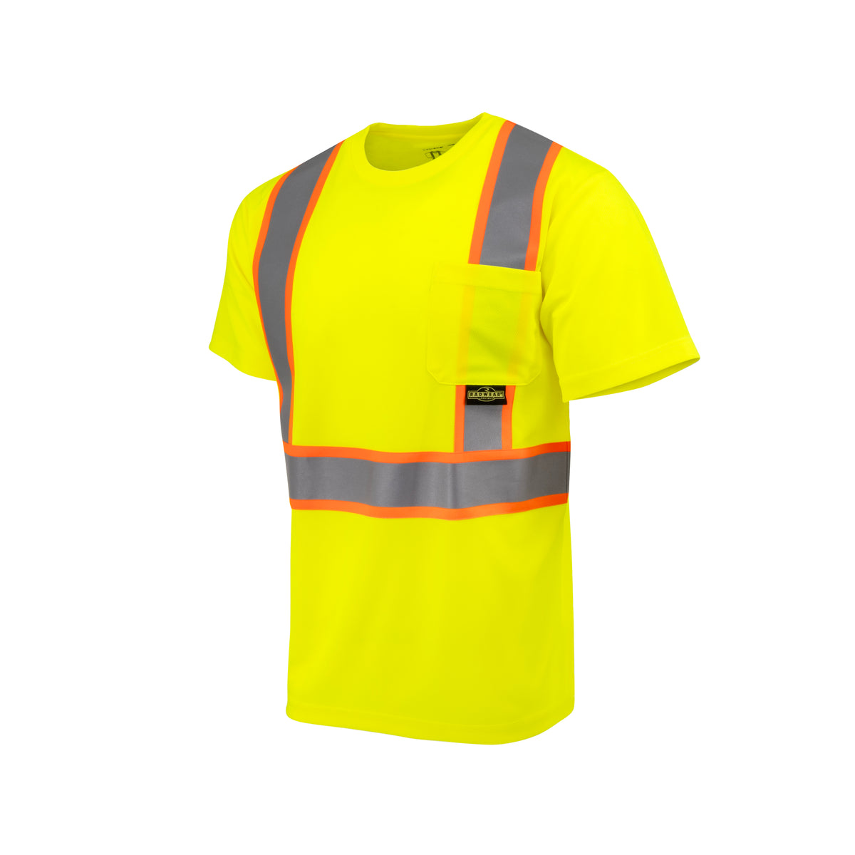 ST41-2 Class 2 Mesh Short Sleeve T-Shirt with Contrast Trim