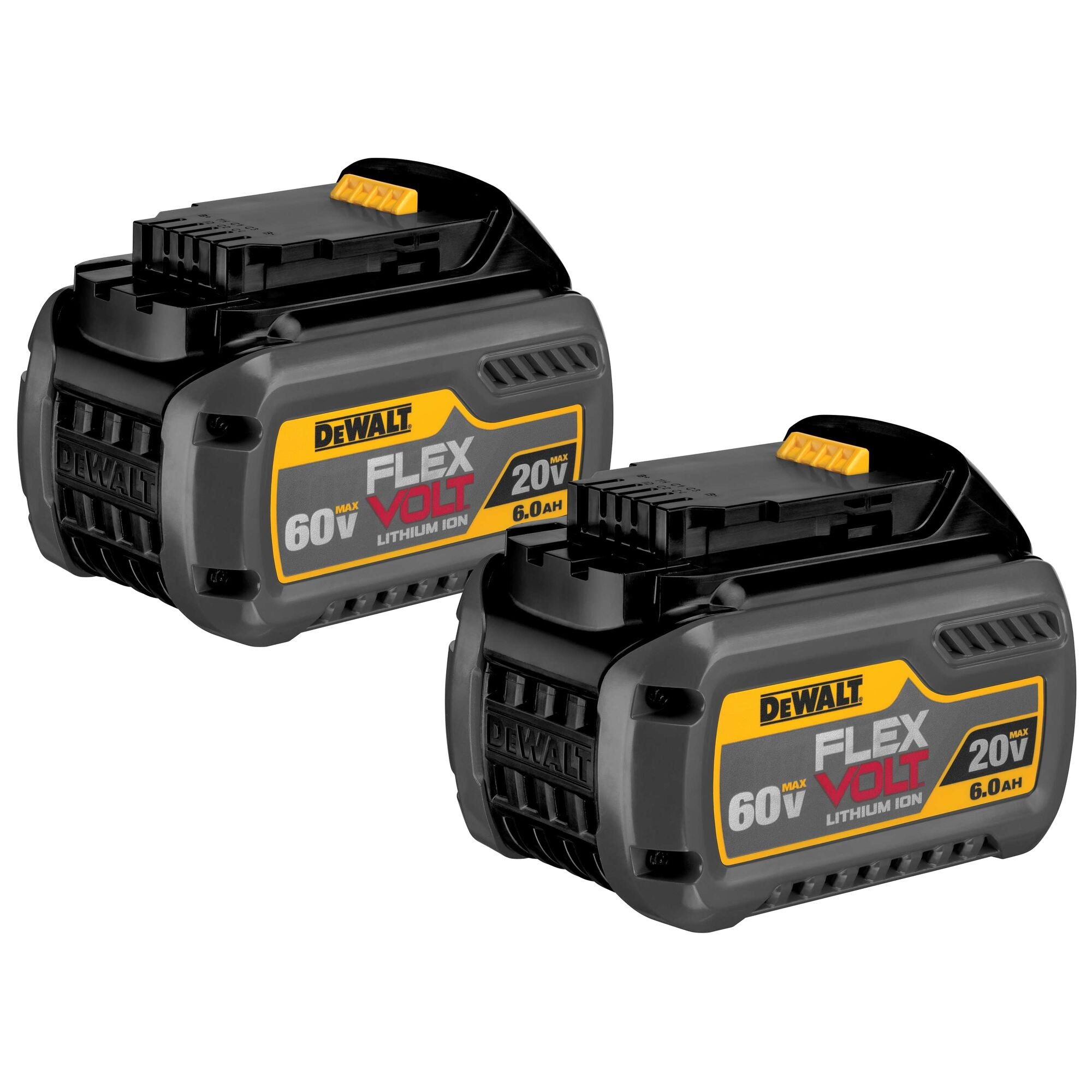 DeWALT DCB606-2 20V/60V FlexVolt 6aH Battery (2-Pack Kit)