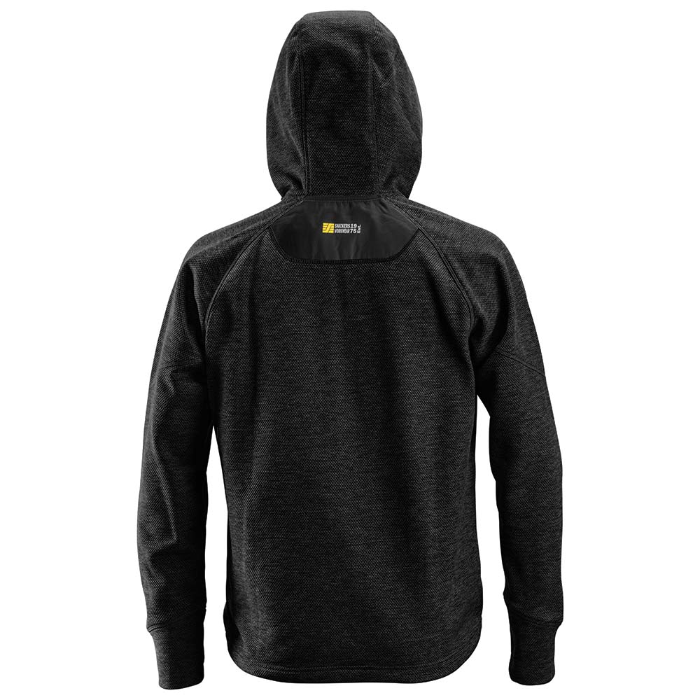 Snickers U8041 FlexiWork Fleece Hoodie (Black) - WRYKER Construction Supply