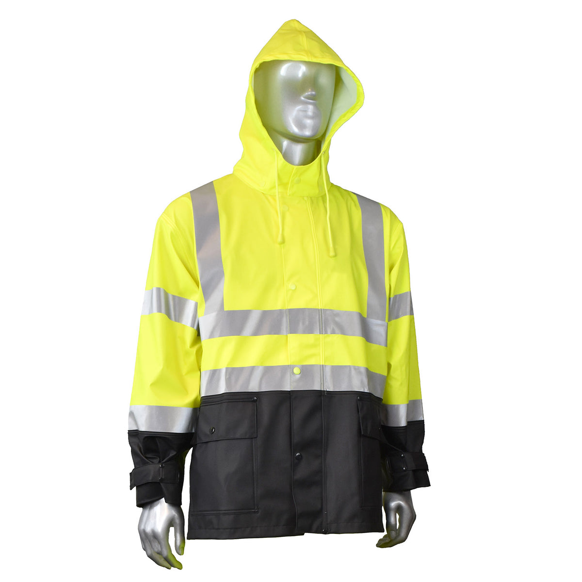 Chaqueta impermeable de alta visibilidad RW07