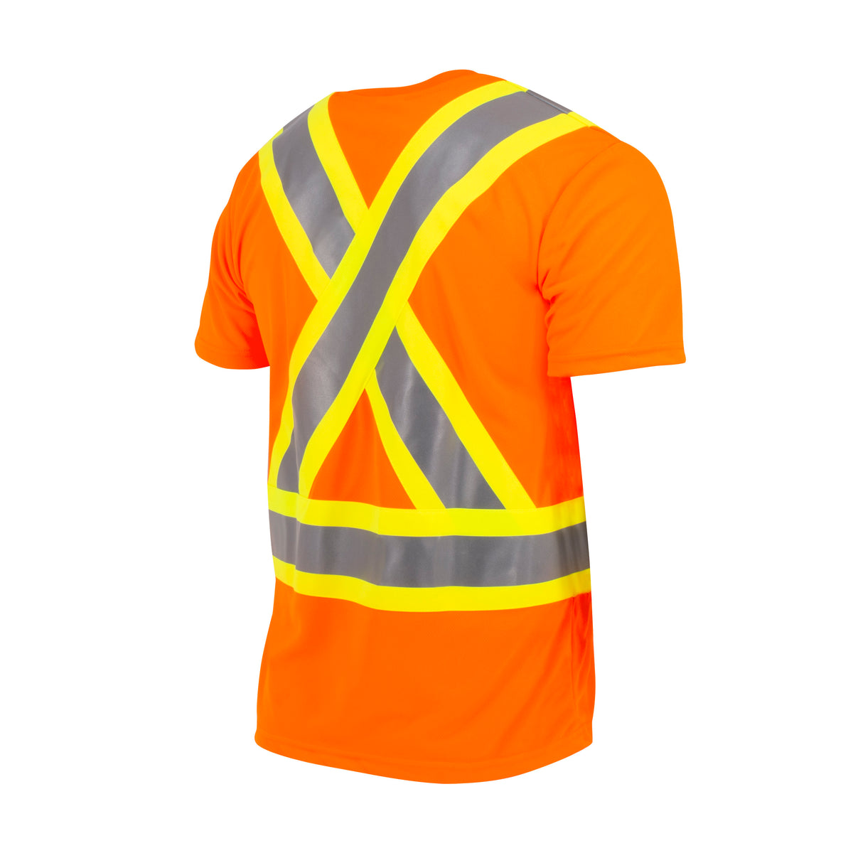 ST11X Class 2 Short Sleeve Safety T-Shirt X-Back - WRYKER Construction Supply