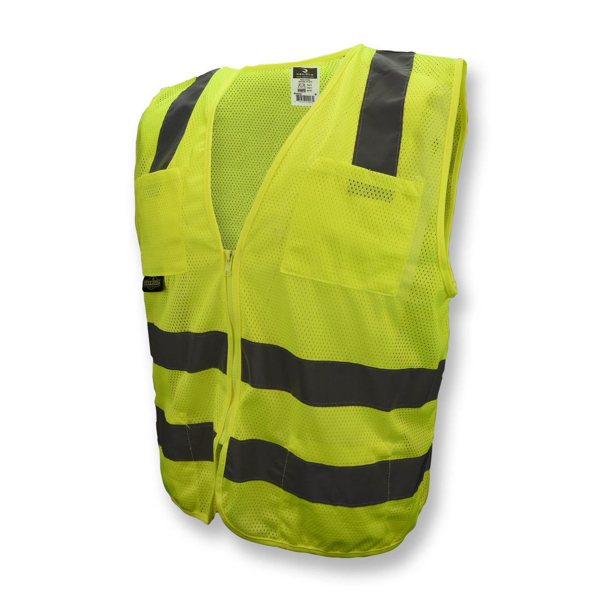 Chaleco de seguridad de malla SV8 estándar tipo R Clase 2