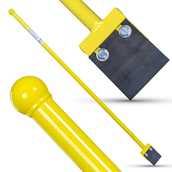 Spud Bars 3 1/2" with Knob Handle 54 1/2" L Tiedown