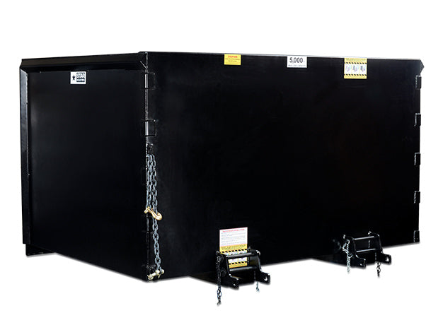 Star Industries 1430 Heavy Duty Trash Hopper (4'X5'X7' Forklift Attachment)