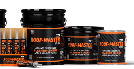 Roof Master Plus Rubberized Flashing Cement 3 Gallon