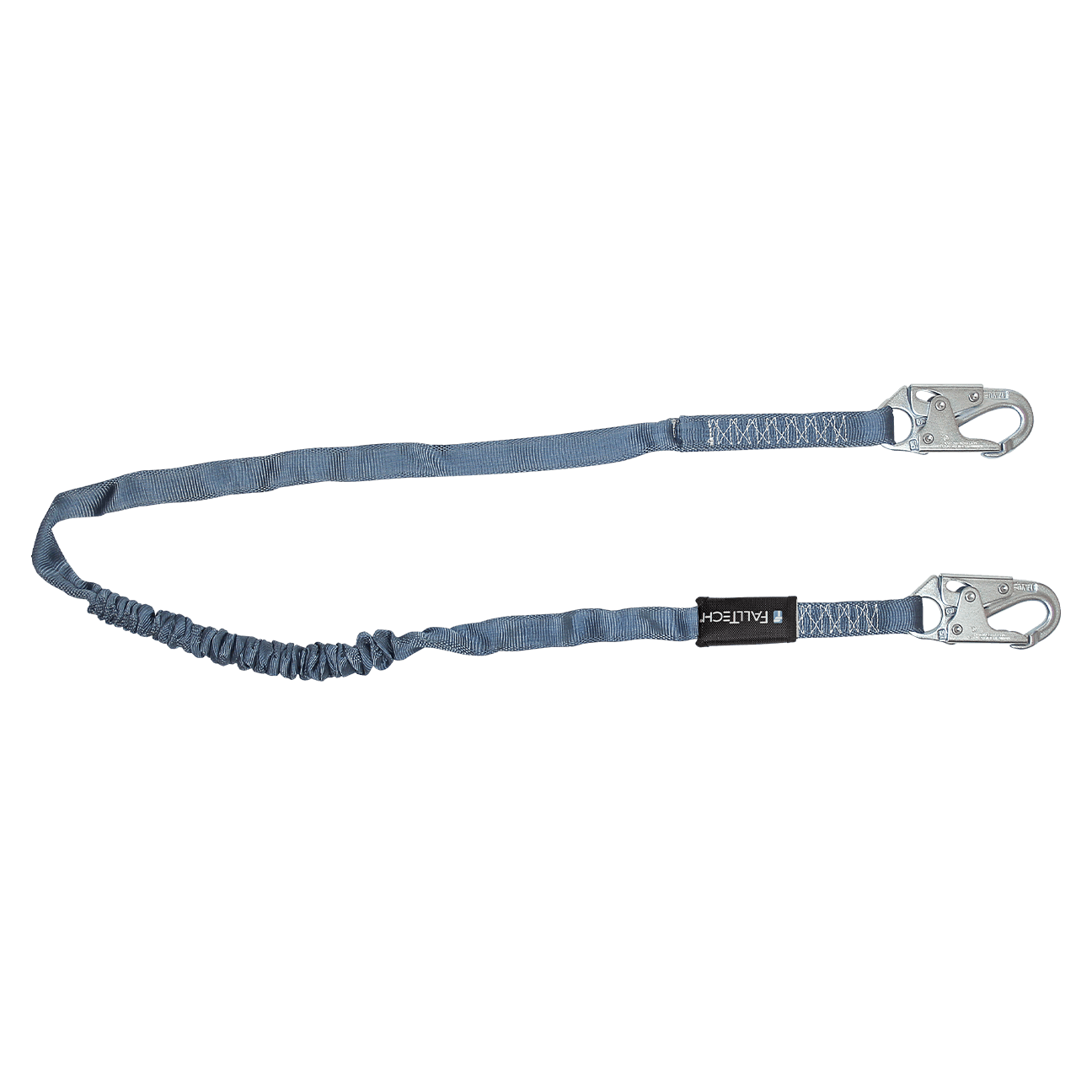 6' Internal Energy Absorbing Lanyard, Single-leg with Steel Snap Hooks