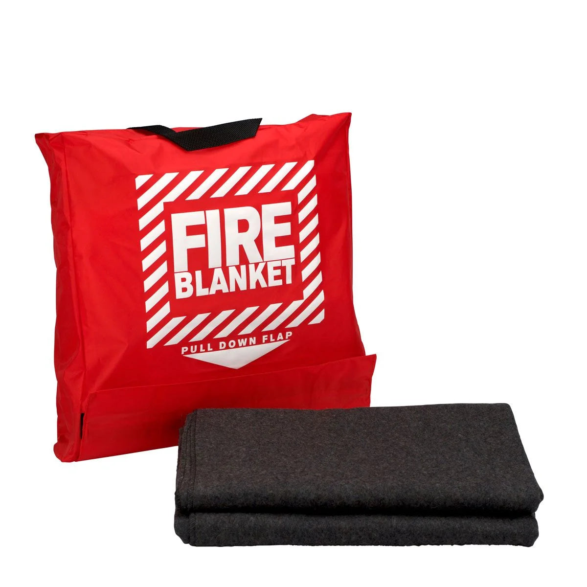 62"x84" Wool Fire Blanket in Hanging Pouch