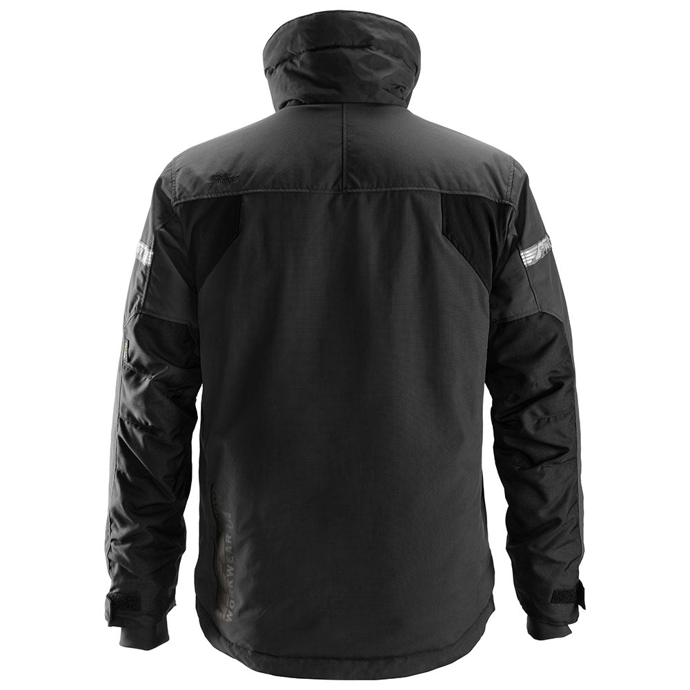 Snickers U1100 AllroundWork 37.5 Insulated Jacket (Black/Black) - WRYKER Construction Supply