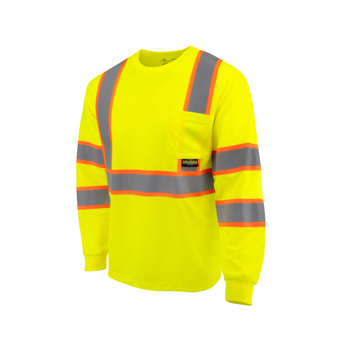 ST41-3 Class 3 Mesh Long Sleeve T-Shirt with Contrast Trim