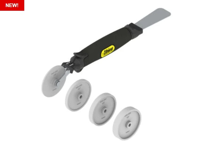 NEW! Single Wheel Backer Rod Insertion Tool with Soft Grip Handle