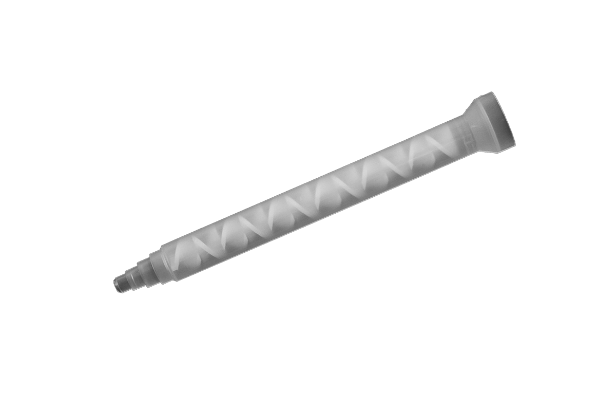 Bell-Type Static Mixer, 3/8" ID X 7-3/8" Long, 18 Elements