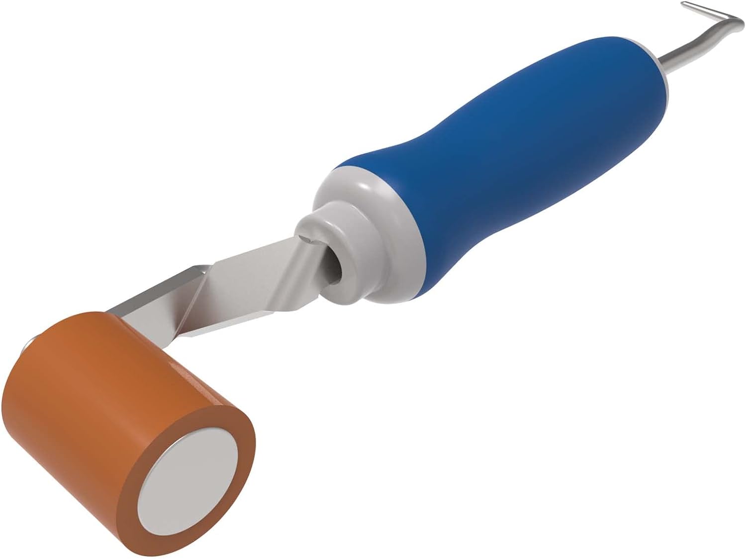 Everhard Roll & Check Seam Roller | Steel Roller With Test Probe | Ergonomic Handle