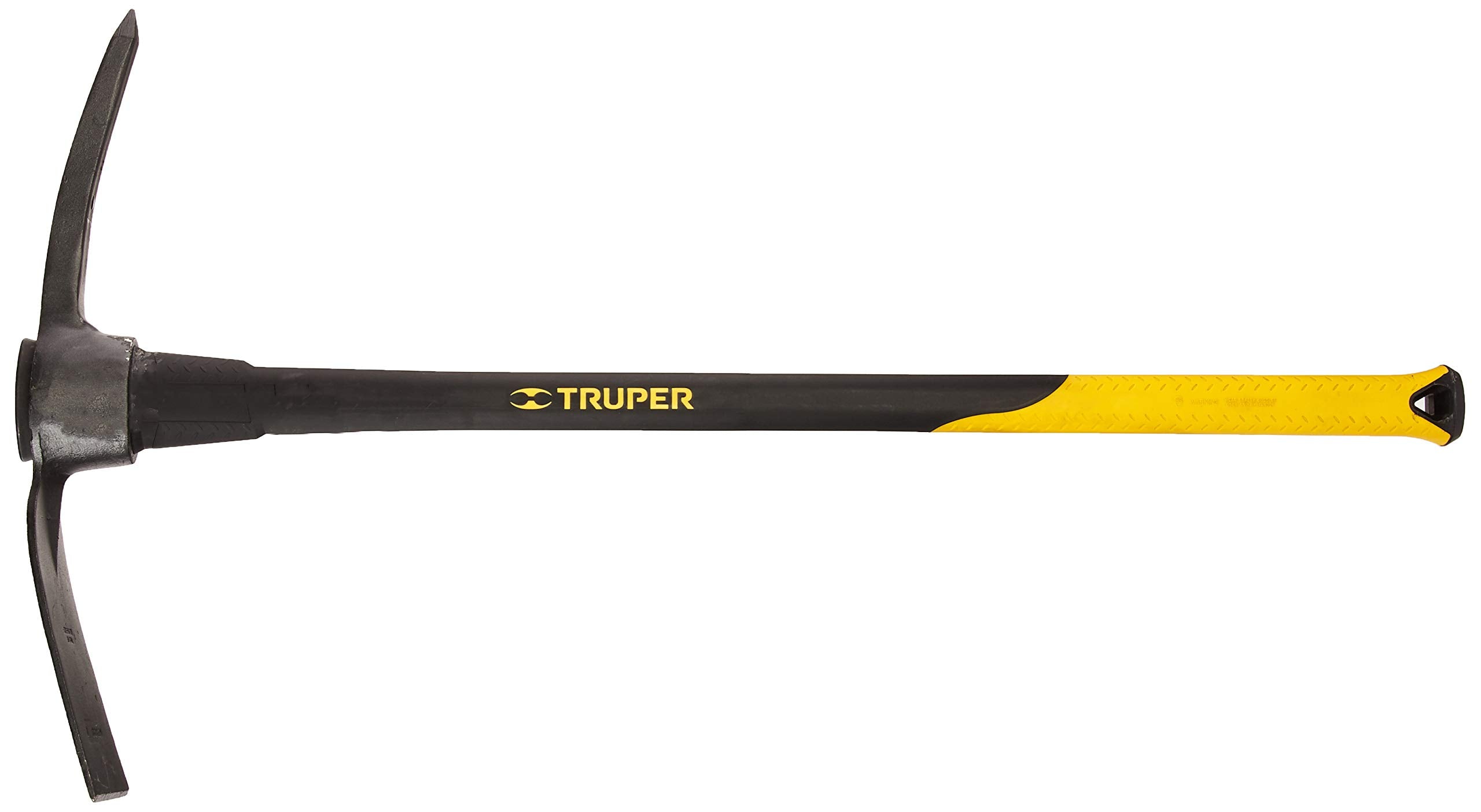 Truper 31614 5-Pound Pick Mattock + 36" Fiberglass Handle