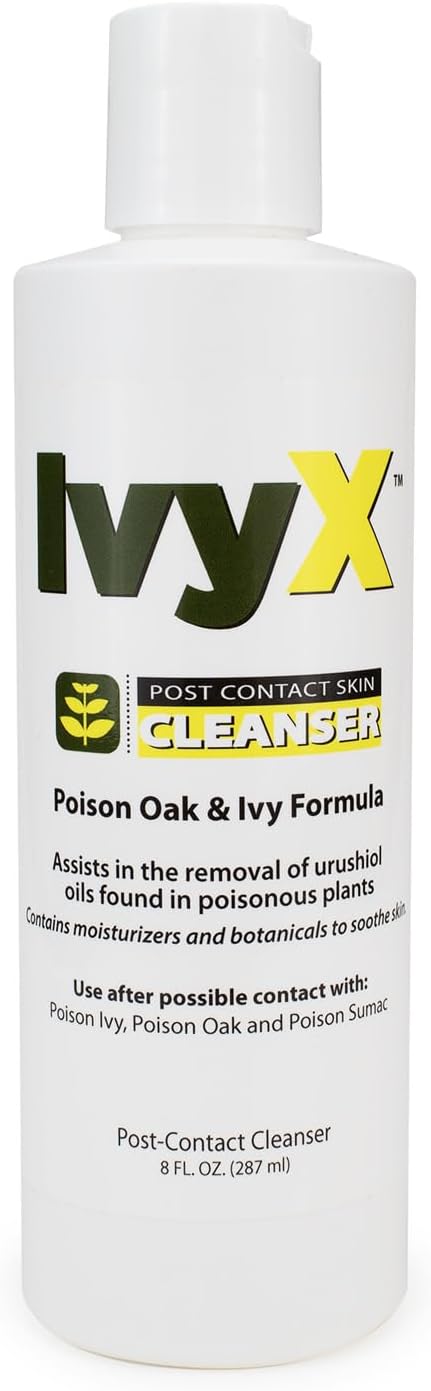 IvyX Post-Contact Lotion 8 oz Bottle For Poison Ivy Relief