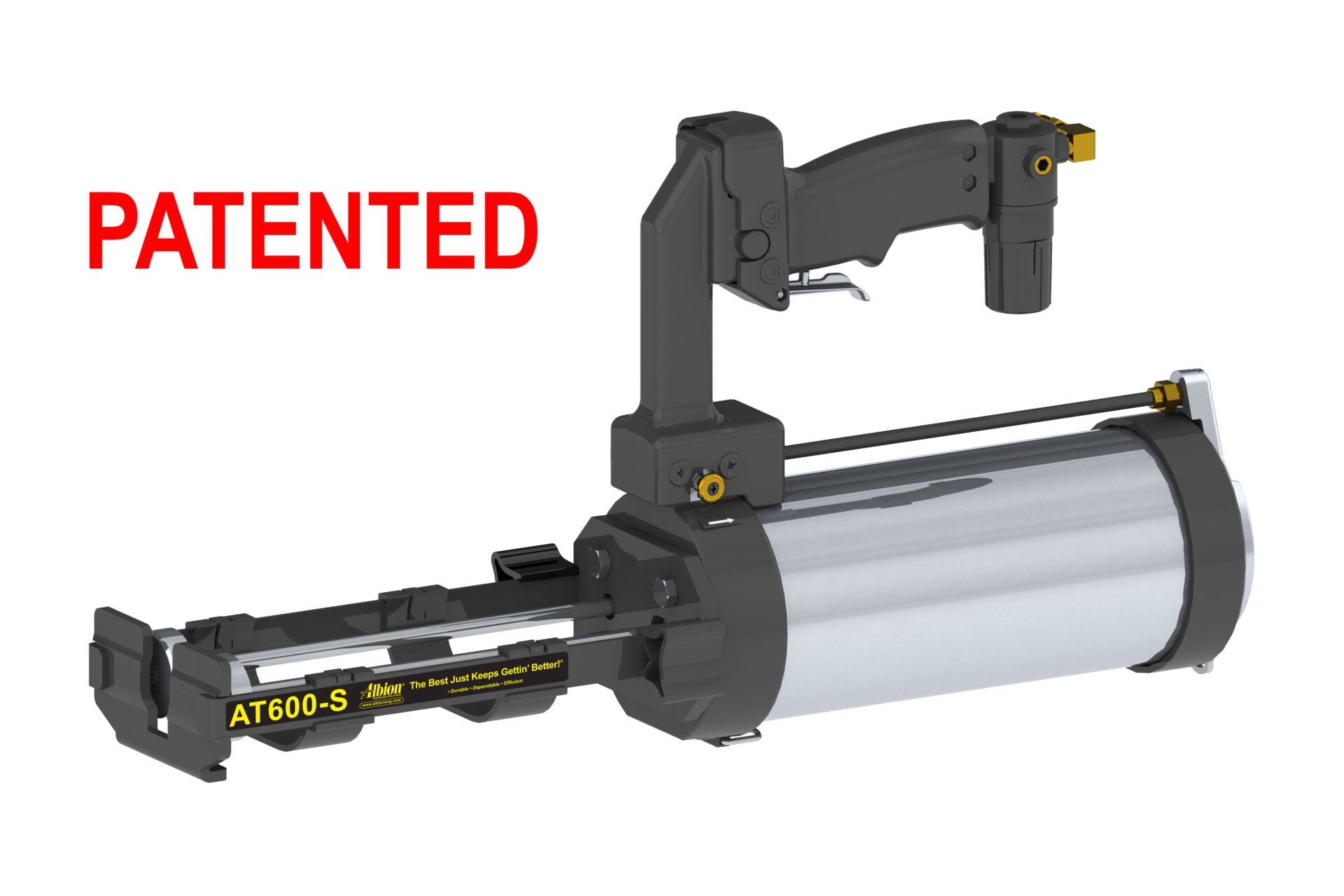 600 Series AT Line Air-Powered Multi-Component Cartridge Gun (1:1, 2:1 Suitcase Configuration)