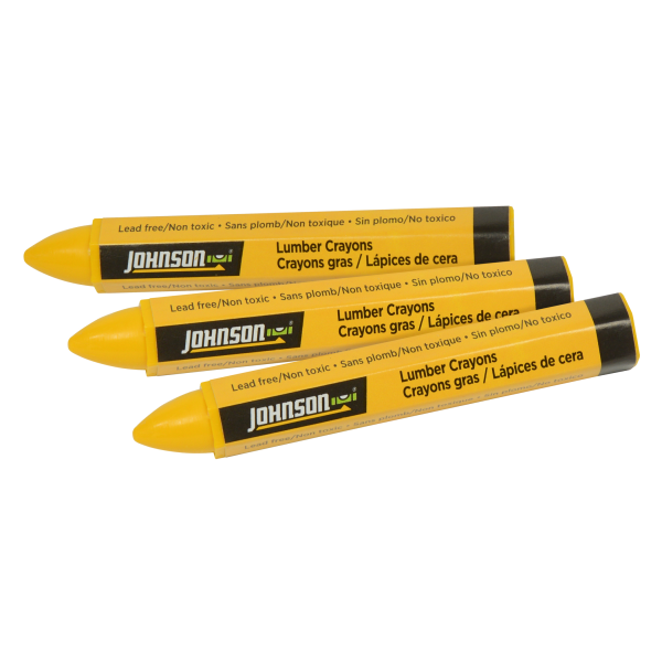 Lumber Crayon Johnson Level Blue 3-Pack