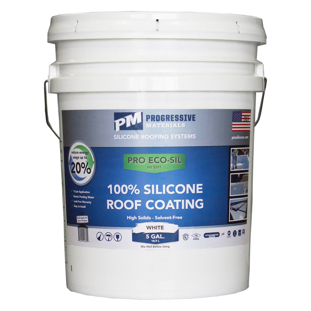 PM High Solids Silicone Roof Coating - WRYKER Construction Supply