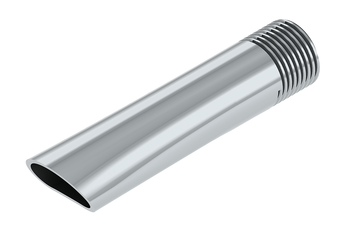 Standard Round Metal Nozzle, 5/8" Diameter Bead