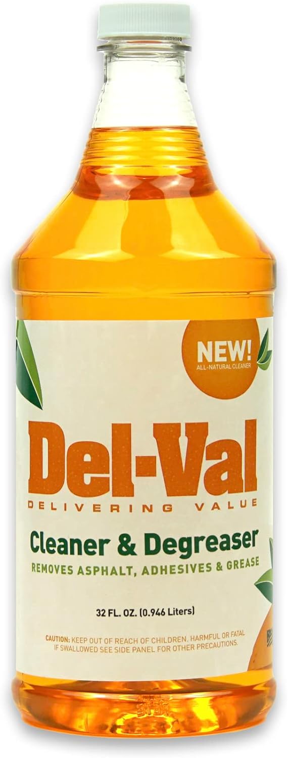 Del-Val Super Concentrated Orange Citrus Cleaner 32 Oz Spray Bottle