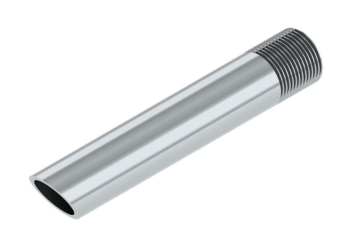 Standard Round Metal Nozzle, 3/8" Diameter Bead, 1/4 NPS