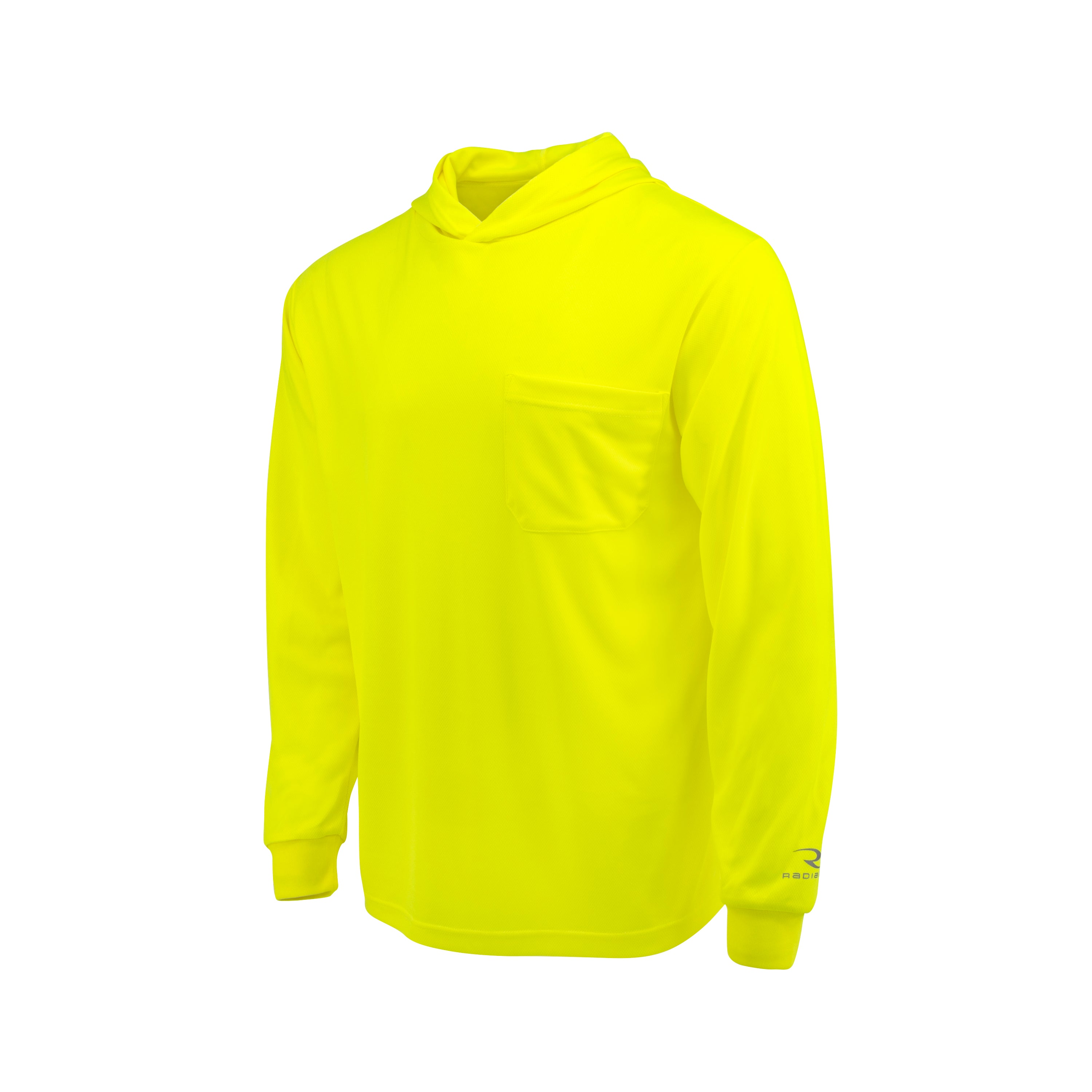 ST61-N Hooded Non Rated Mesh Long Sleeve T-Shirt