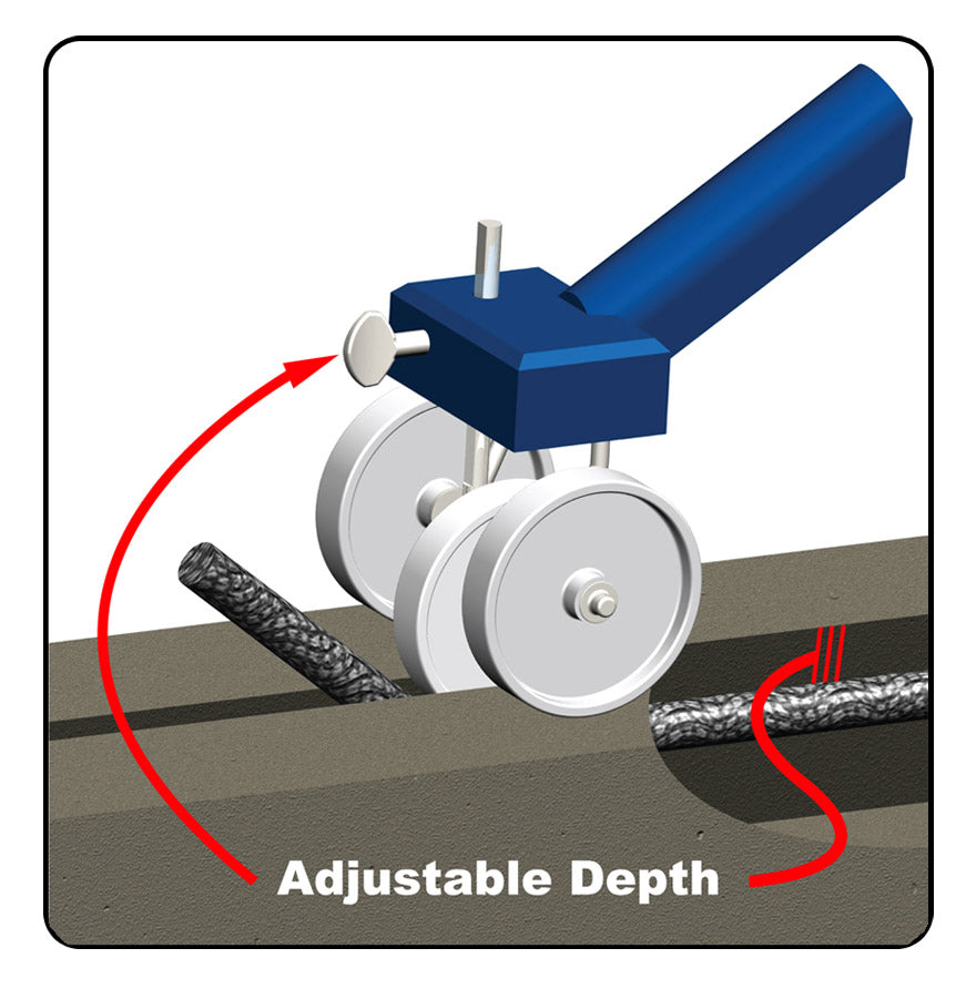 Plastic Replacement Wheel Set for 640-4 & 640-5 Backer Rod Installers