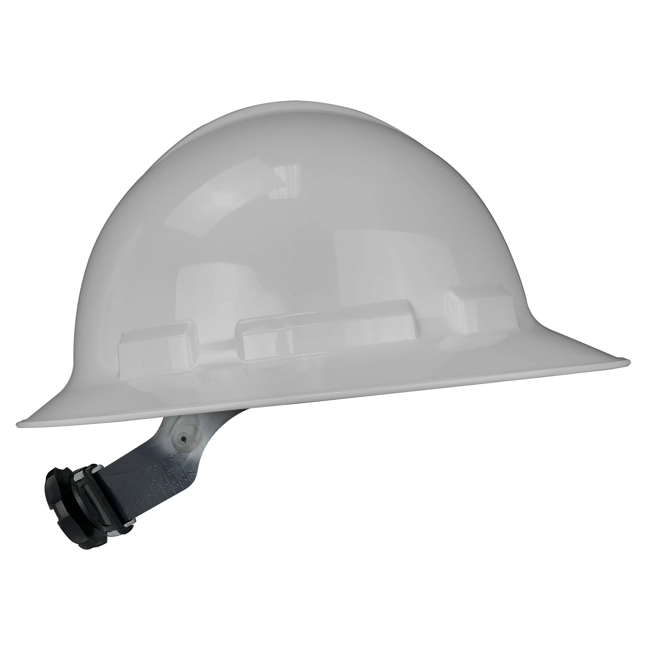 Casco de seguridad con trinquete de 4 puntos y ala completa Quartz™
