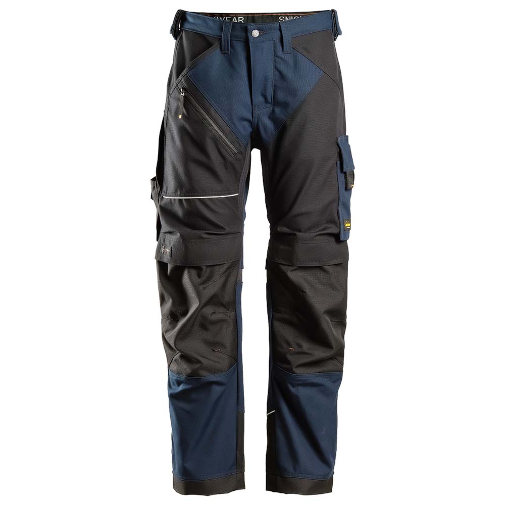 Snickers U6314 RuffWork Canvas Work Pants (Navy/Black)