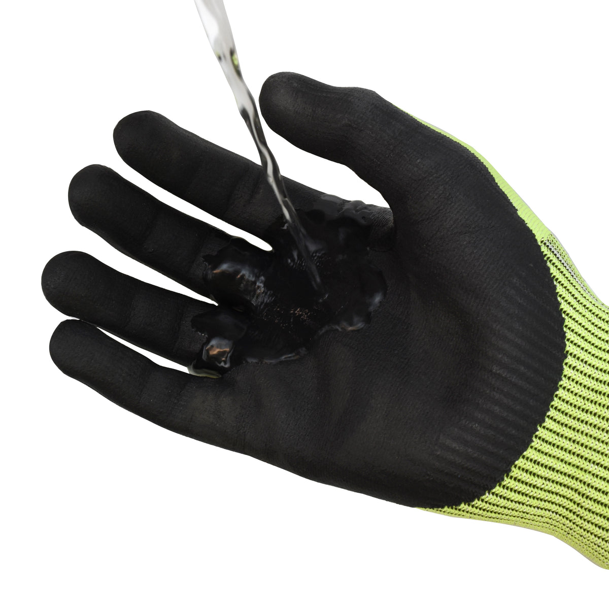 DPG855T Hi-Vis HPPE Fiberglass Cut Glove - WRYKER Construction Supply