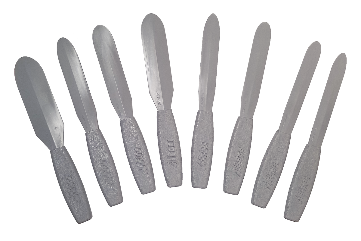 8-Piece C.A.T. Caulk Spatula Set, Plastic - WRYKER Construction Supply
