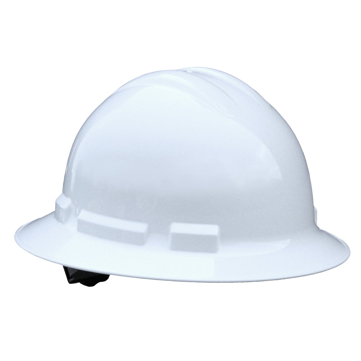 Casco de seguridad con trinquete de 4 puntos y ala completa Quartz™