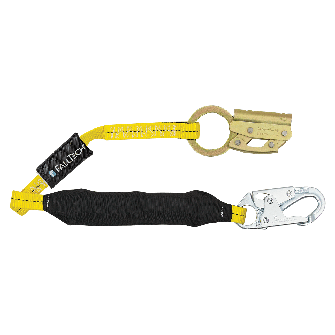Rope Grabber Manual Adjuster for 5/8" Poly with 3' Lanyard
