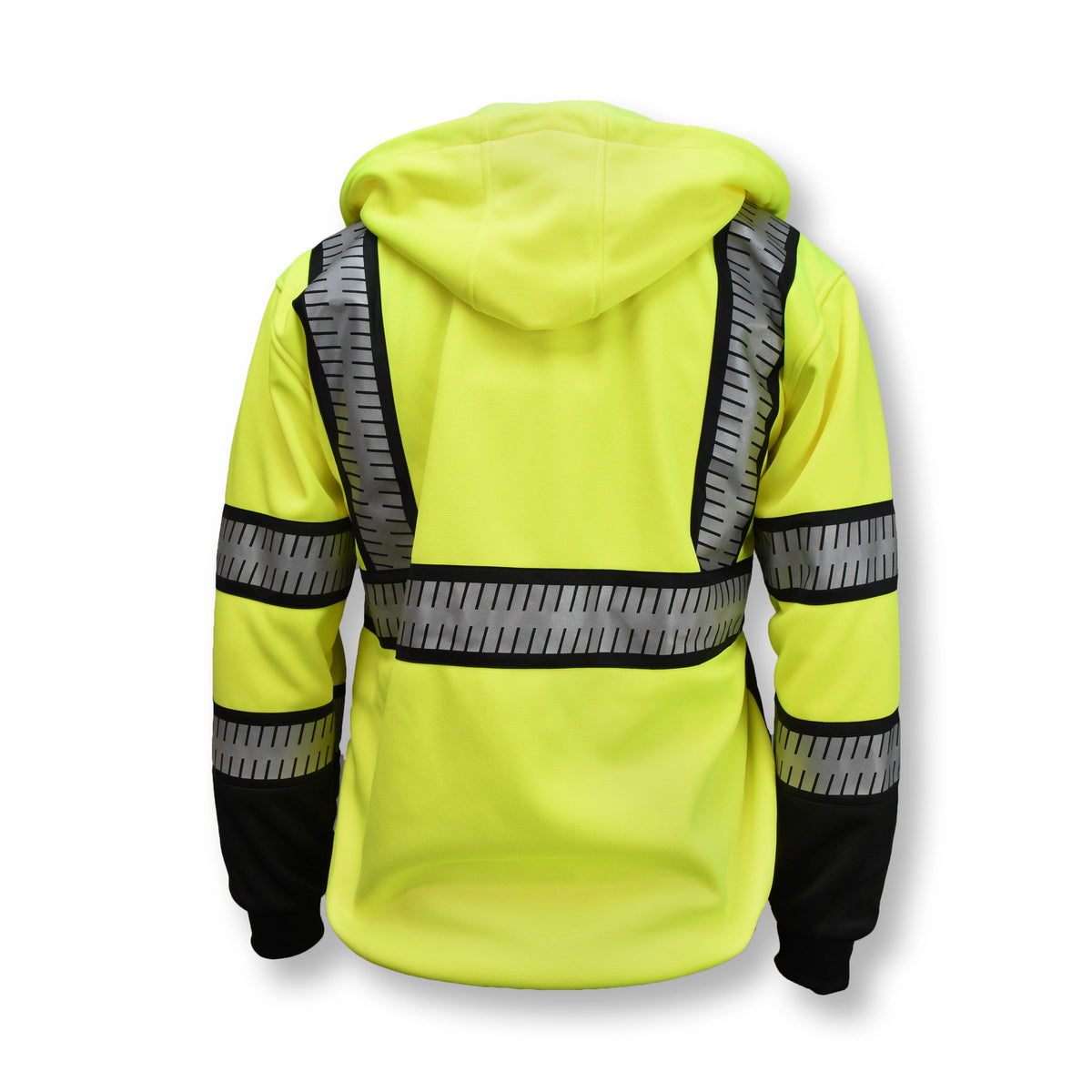 DSJ32-3 Deluxe Zip Front Class 3 Hoodie - WRYKER Construction Supply