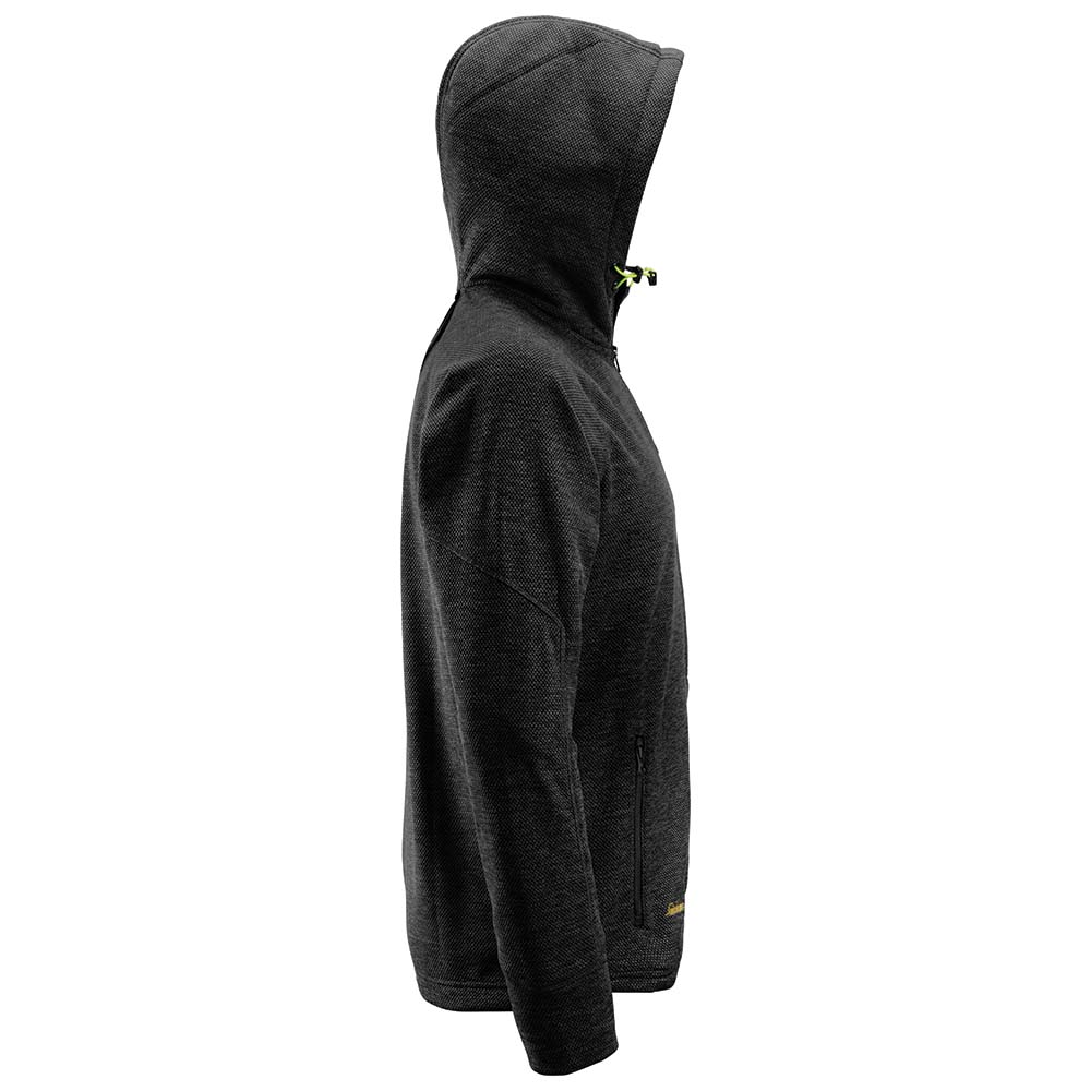 Snickers U8041 FlexiWork Fleece Hoodie (Black) - WRYKER Construction Supply