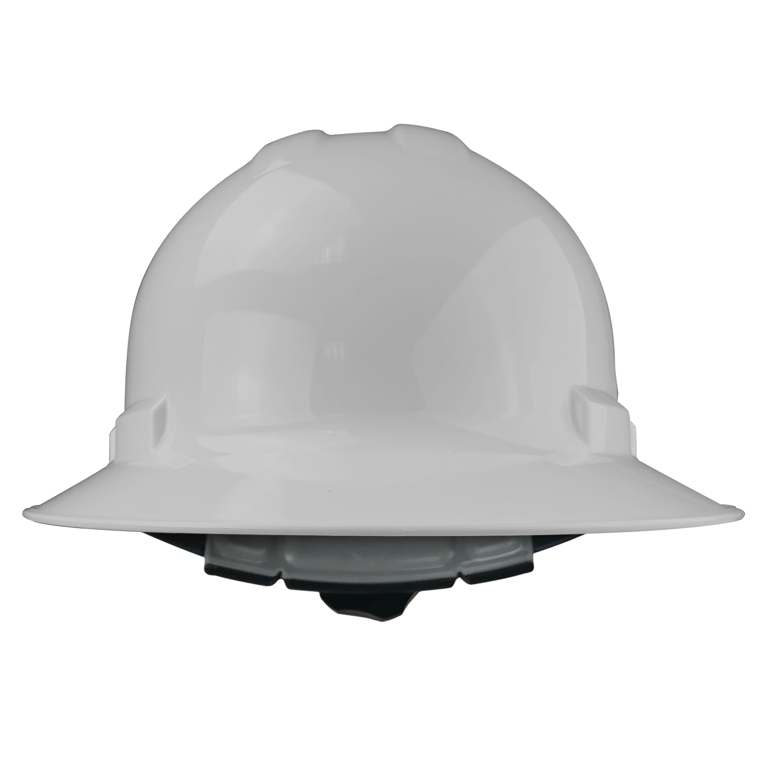 Casco de seguridad con trinquete de 4 puntos y ala completa Quartz™
