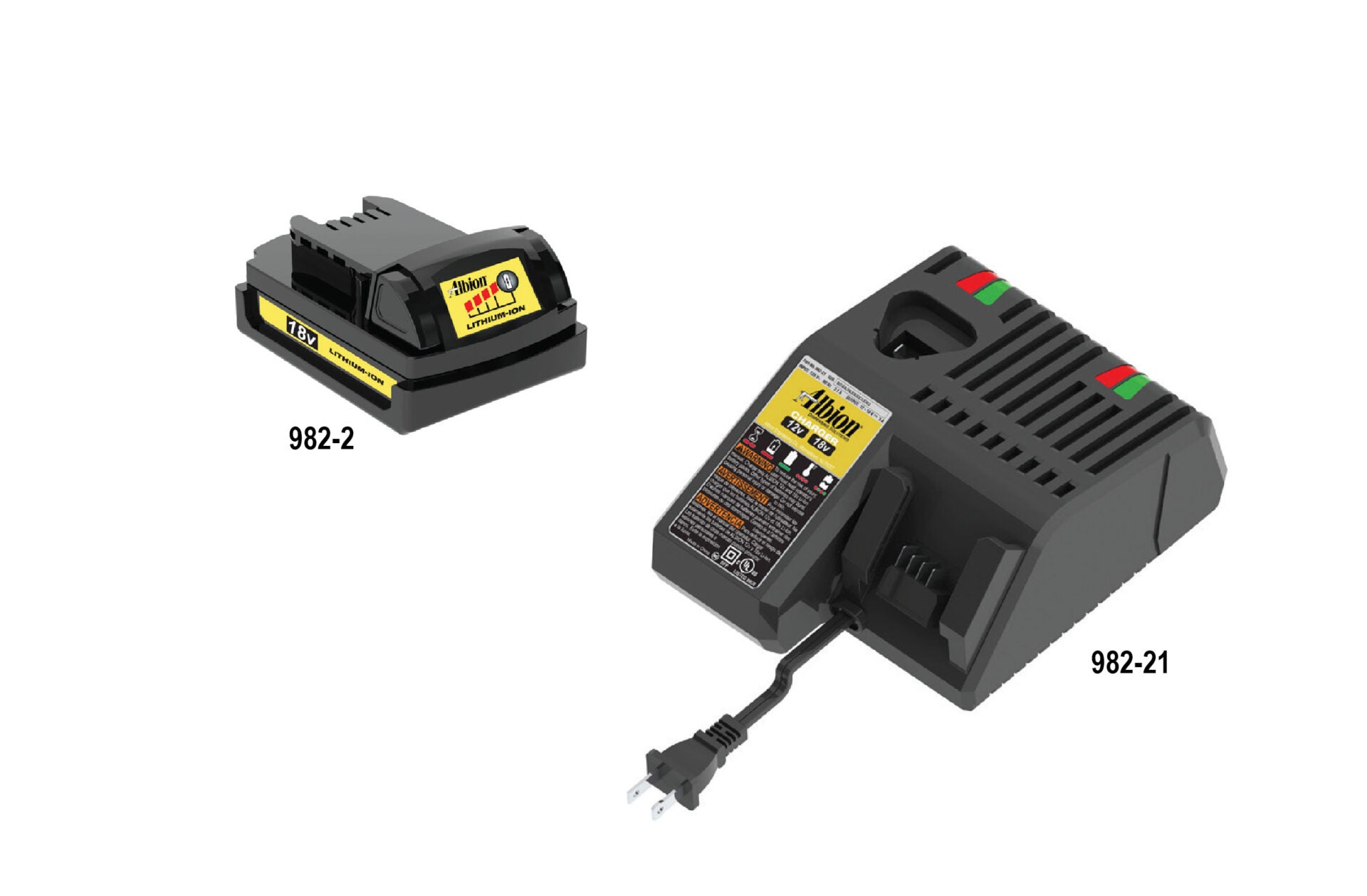 Albion Battery Powered Adhesive Applicator 1500 ml 18 Volt (Battery & Charger Included)