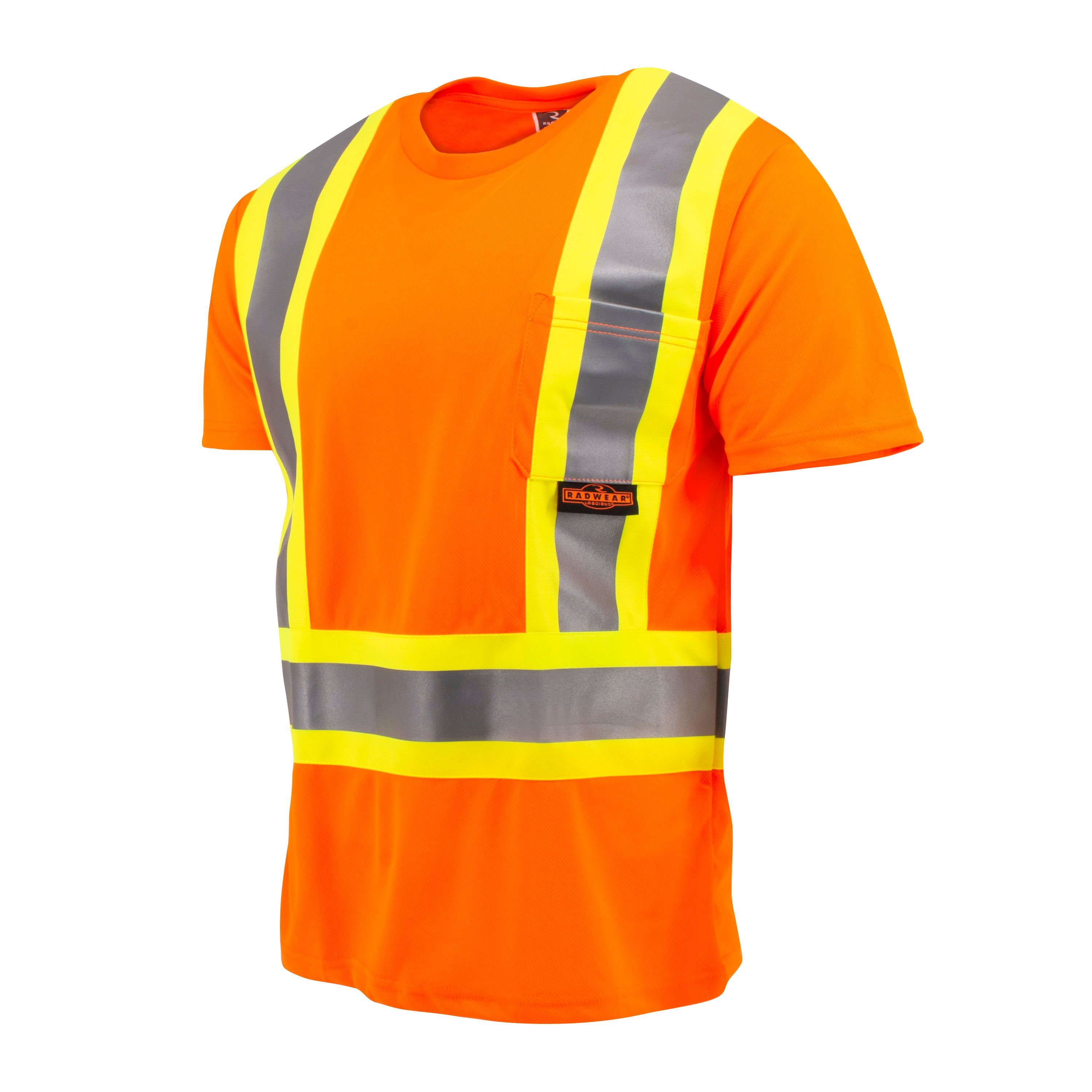 ST11X Class 2 Short Sleeve Safety T-Shirt X-Back - WRYKER Construction Supply