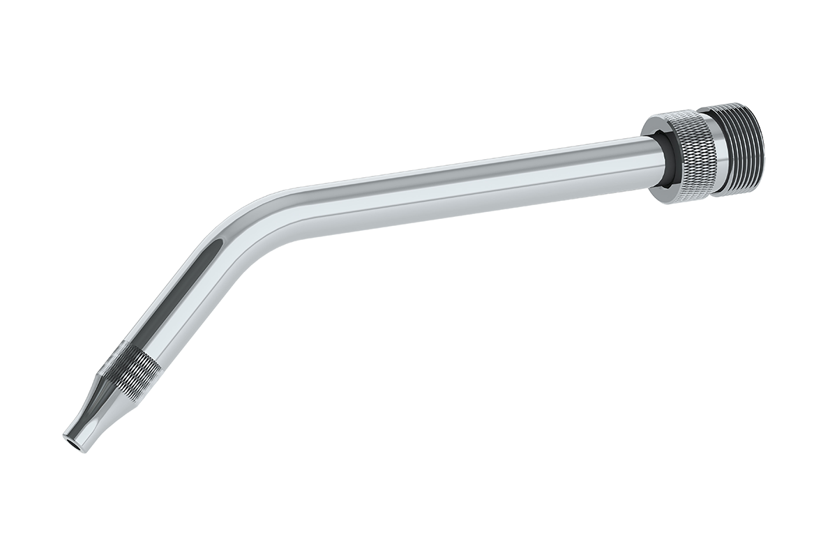 5" Bent Metal Nozzle 1/8" ID