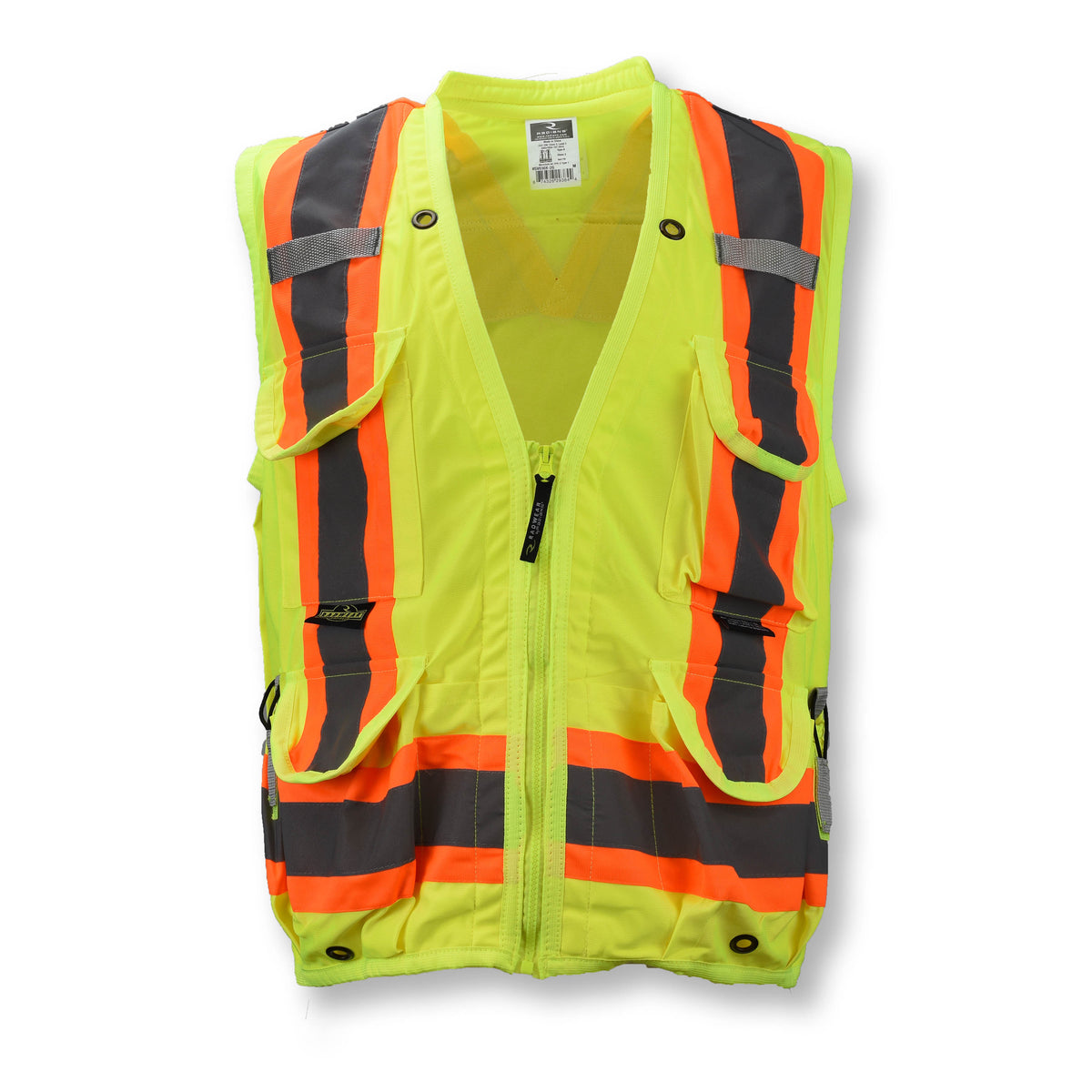 SV030X-2 Heavy Duty 10-Pocket Cruiser Vest with Back Pouch X-Back