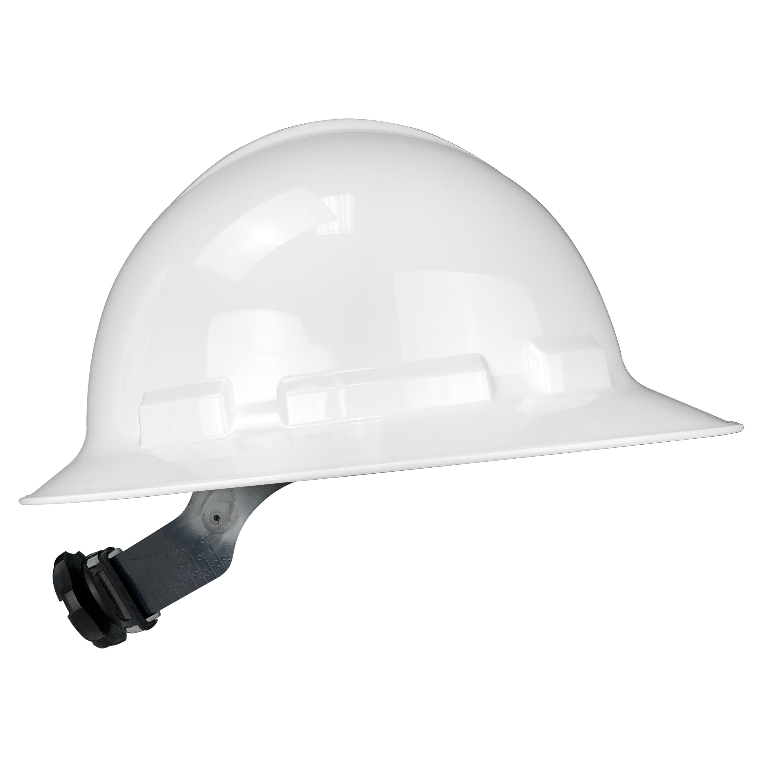 Casco de seguridad con trinquete de 4 puntos y ala completa Quartz™