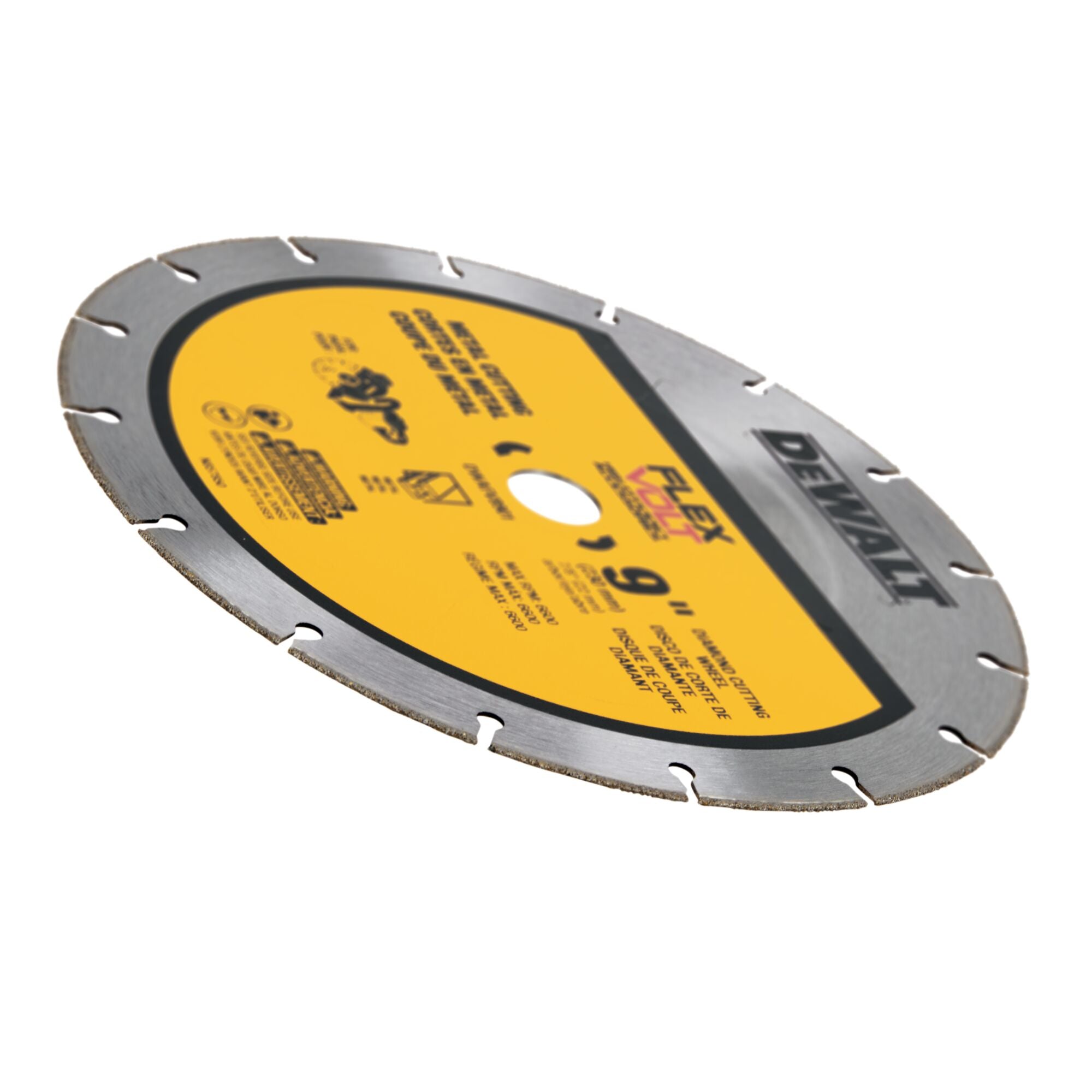 DeWALT DWAFV8901 9" Diamond Cutting Wheel for Metal for DCS690 Saw