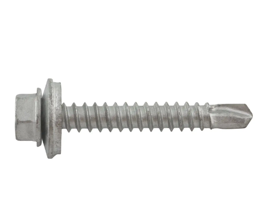 DeWALT TEK-3 DrillIt® Drill Screws with Bonded Sealing Washer, #3 Point Type, 5/16" Indented Hex Washer Head, Stalgard Finish