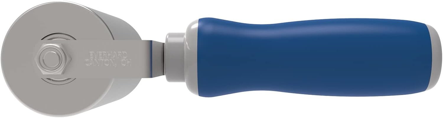Everhard Convertible Seam Roller | 2" X 4" Steel Roller | Ergonomic Handle