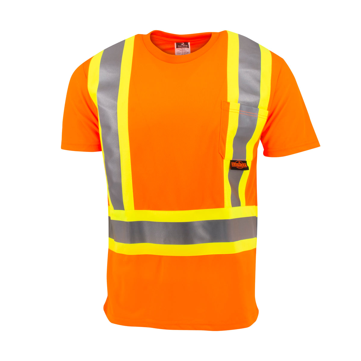 ST11X Class 2 Short Sleeve Safety T-Shirt X-Back - WRYKER Construction Supply