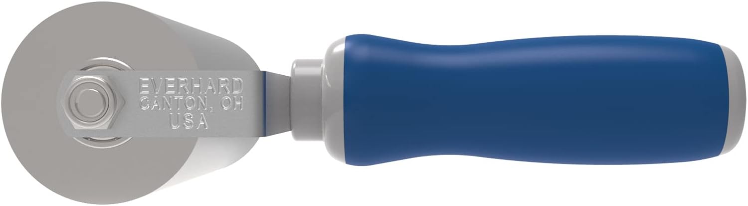 Everhard Convertible Seam Roller | 2" X 6" Steel Roller | Ergonomic Handle