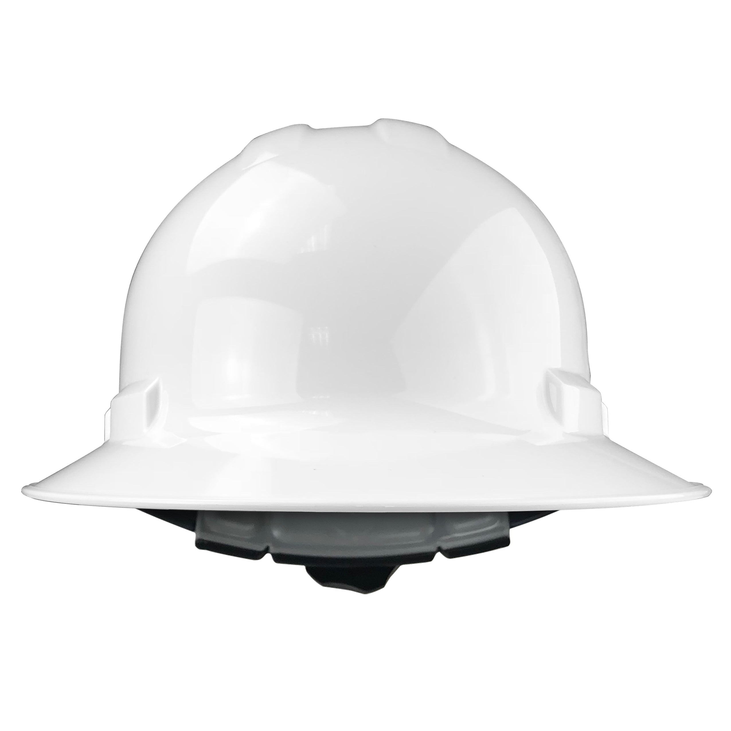 Casco de seguridad con trinquete de 4 puntos y ala completa Quartz™