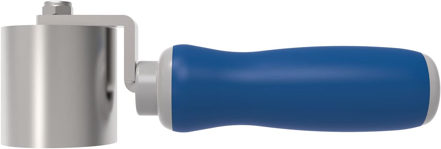 Everhard Convertible Seam Roller | 2" X 2" Steel Roller | Ergonomic Handle