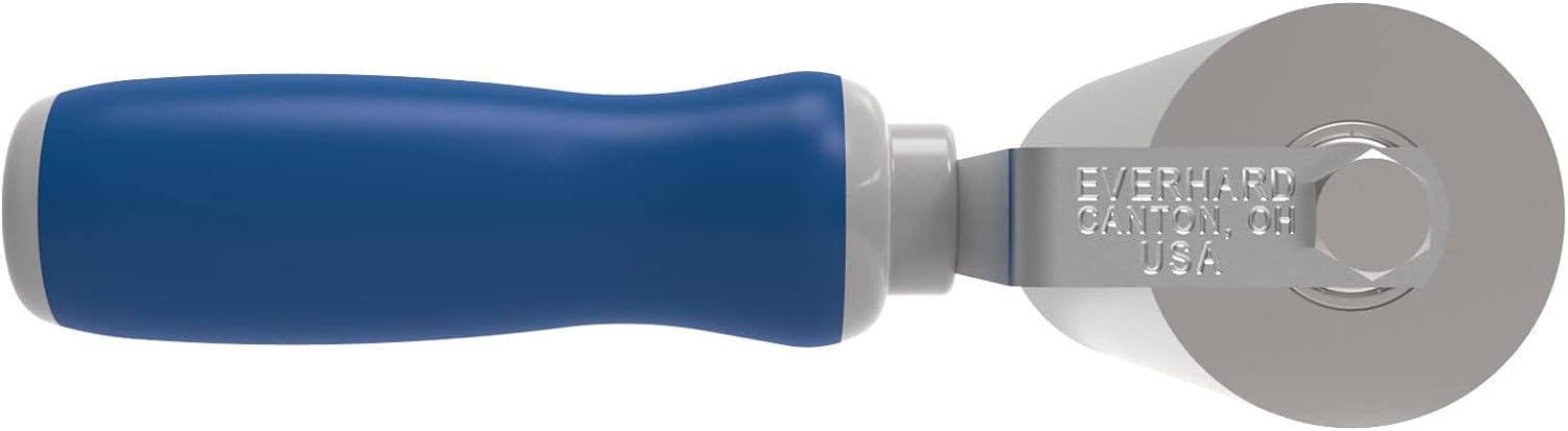 Everhard Convertible Seam Roller | 2" X 6" Steel Roller | Ergonomic Handle