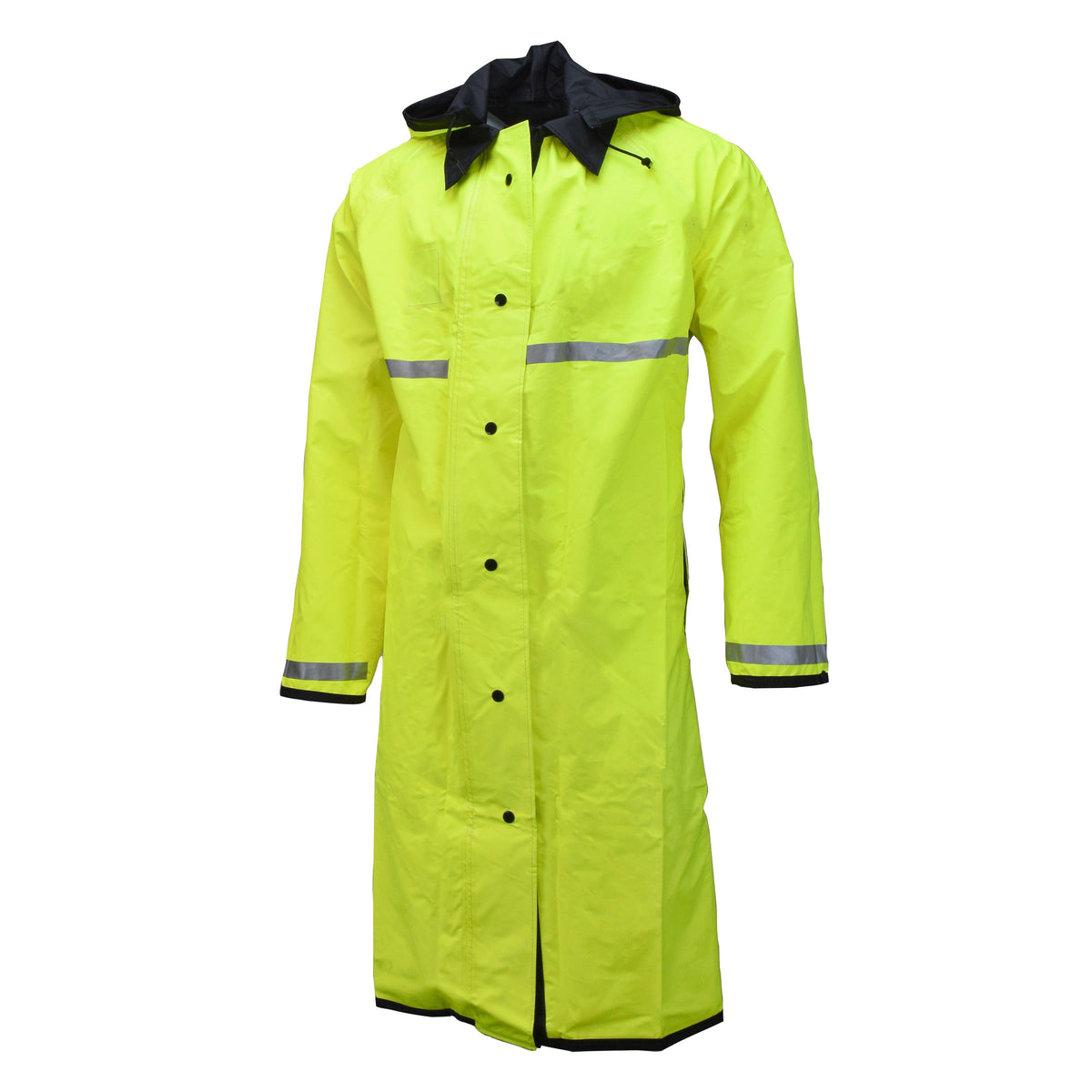 Radians 475RJH3M Duty Reversible Jacket with 3M Reflective Taping - Hi-Vis Lime/Black